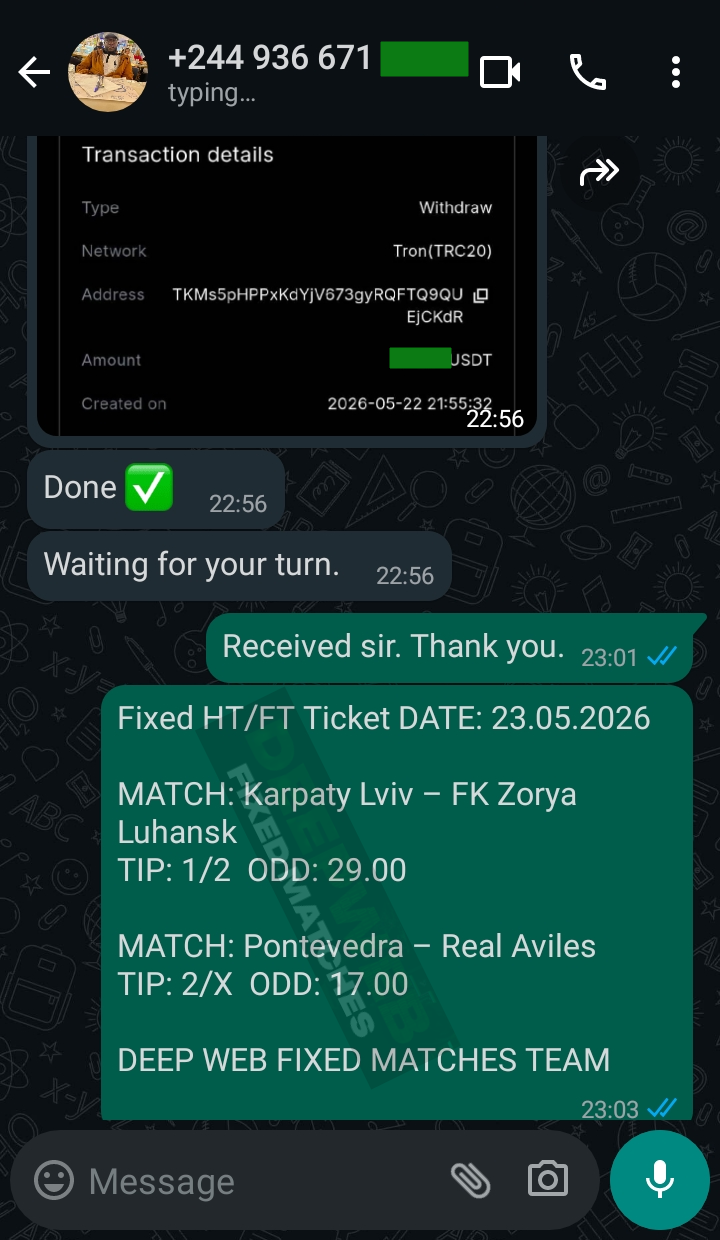 safe fixed matches ht ft 23.05.2026