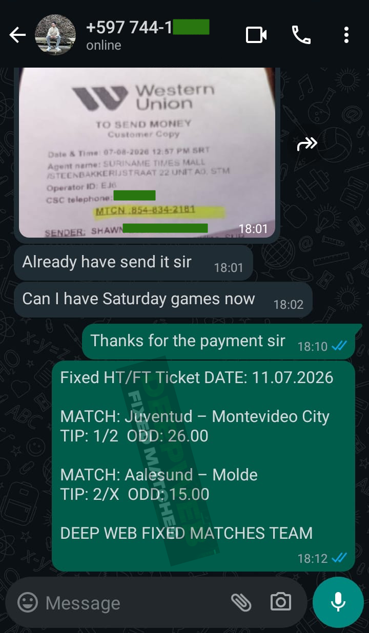 safe fixed matches ht ft 11.07.2026