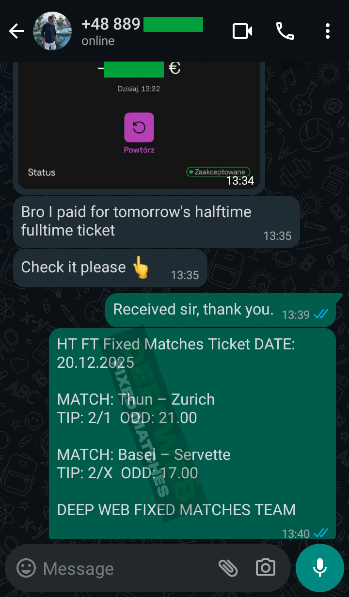 safe fixed matches ht ft 20.12.2025