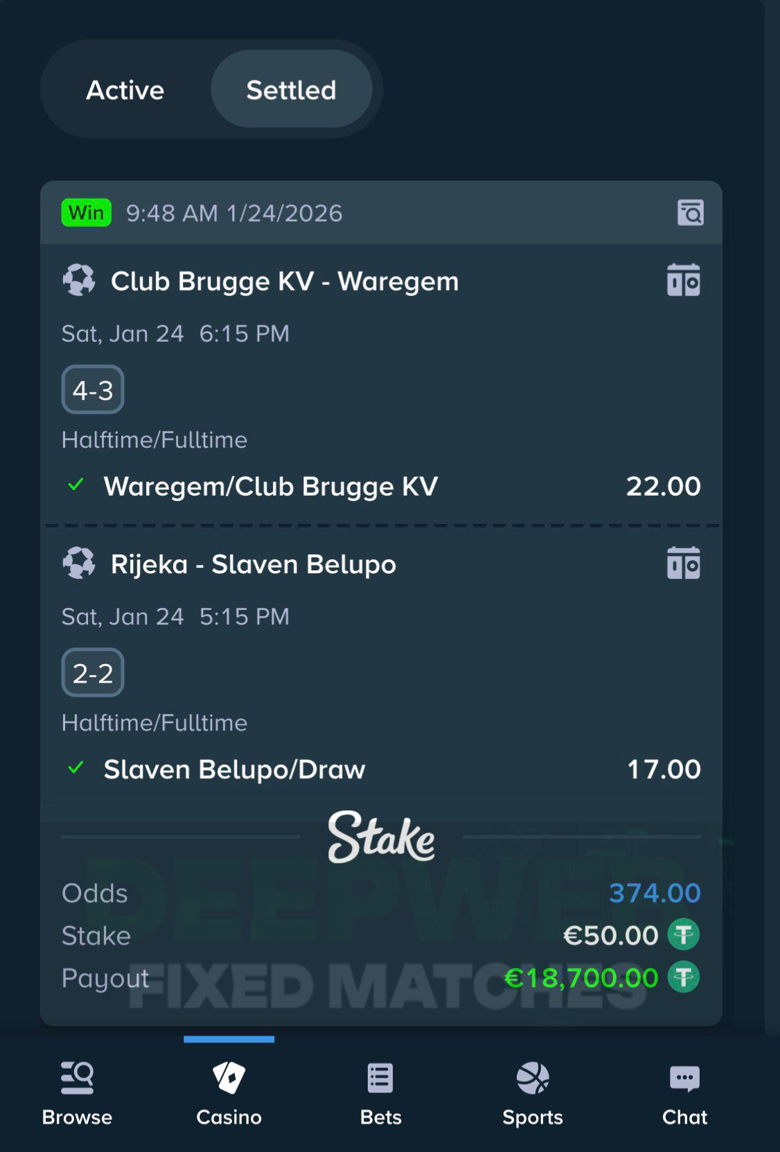 halftime fulltime fixed matches 24.01.2026