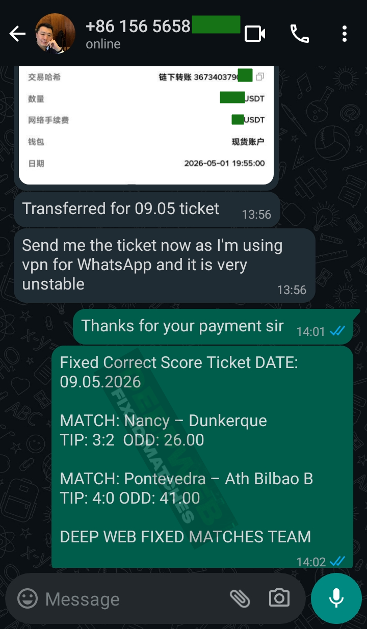 correct score fixed matches big odds 09.05.2026