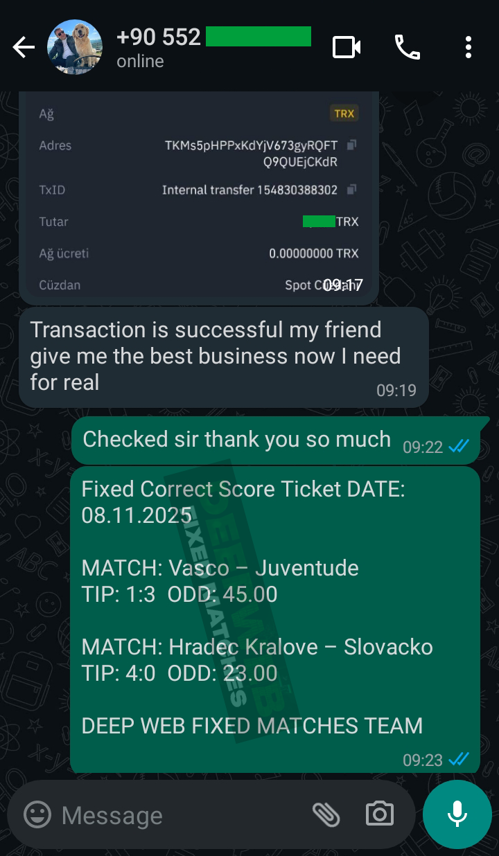 correct score fixed matches big odds 08.11.2025