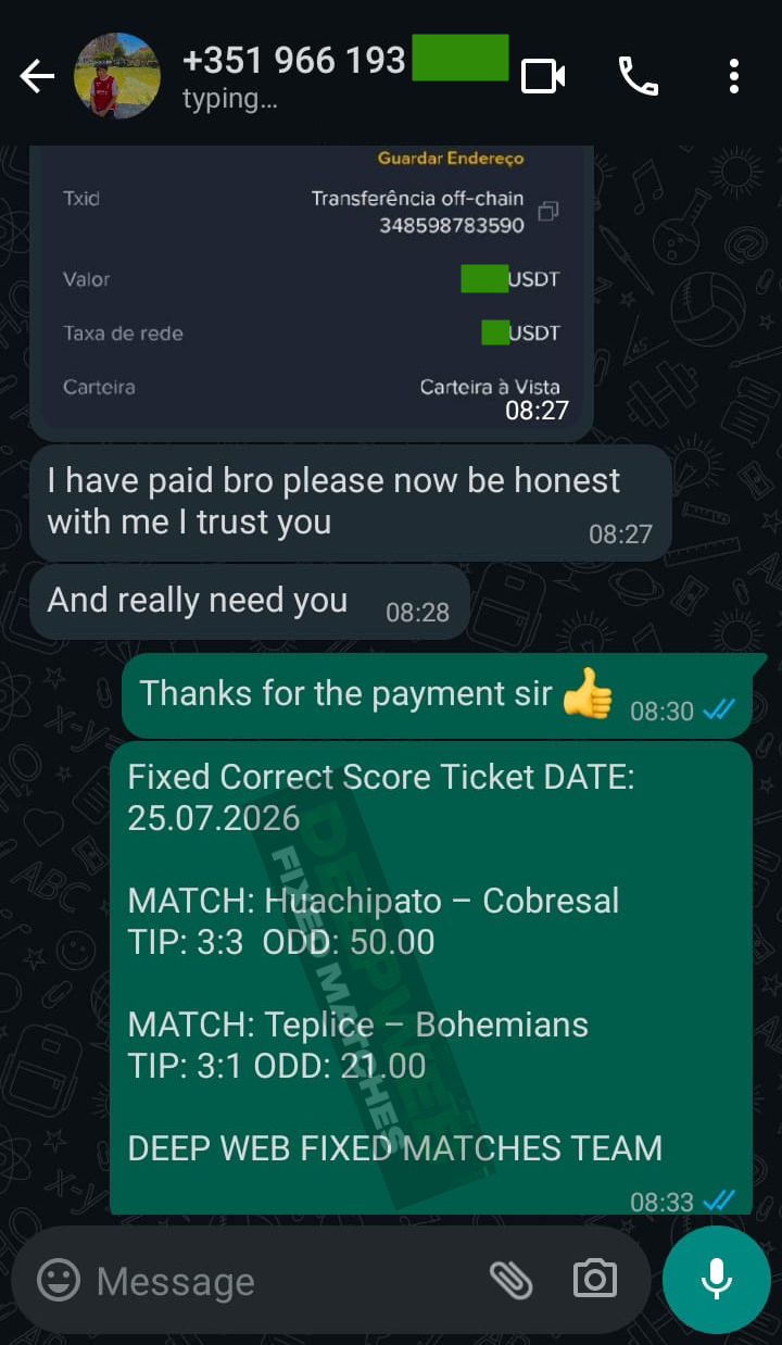 correct score fixed matches big odds 25.07.2026