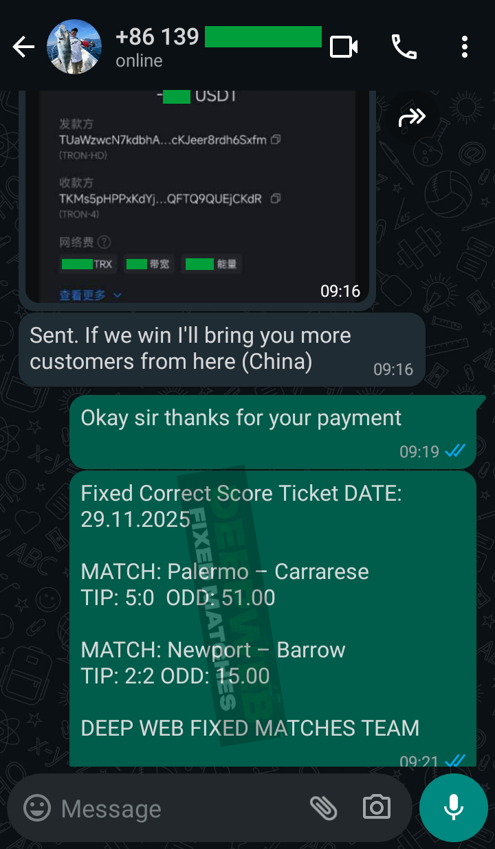 correct score fixed matches big odds 29.11.2025