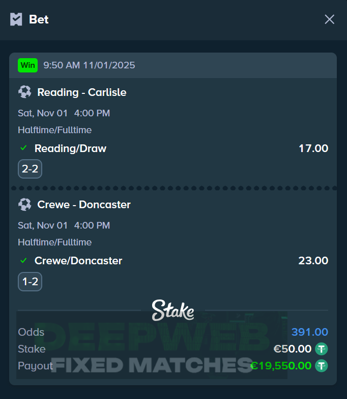 halftime fulltime fixed matches 01.11.2025