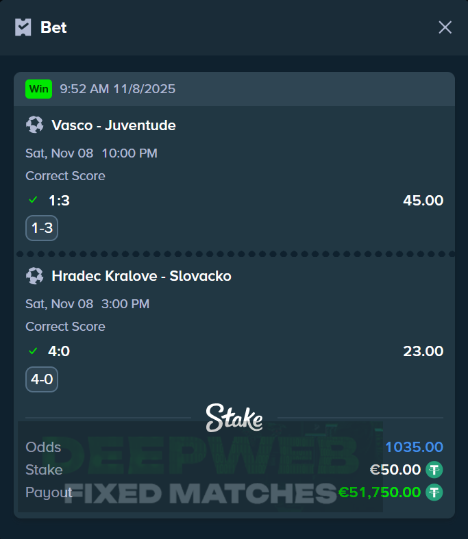 fixed matches correct score 08.11.2025